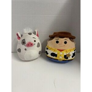 Pua From Moana / Woody From Toy Story Squishmallows Lot